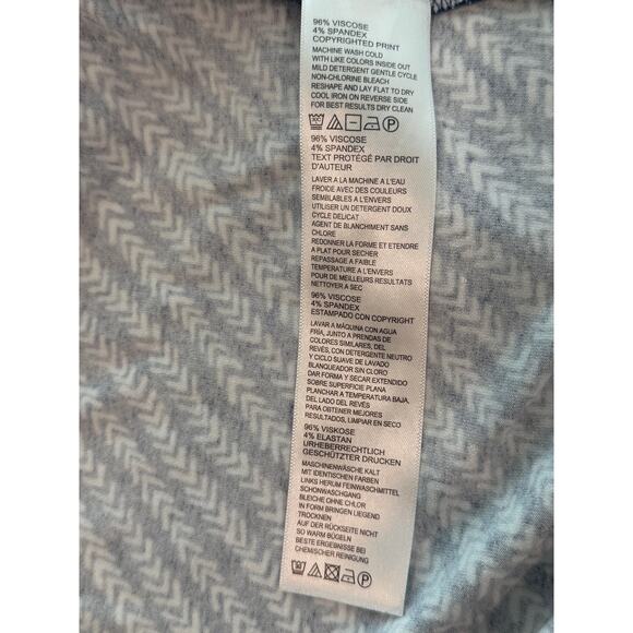 Tommy Bahama Navy White Leaf Print Maxi Dress Sleeveless V‑Neck Women’s S - Picture 7 of 8